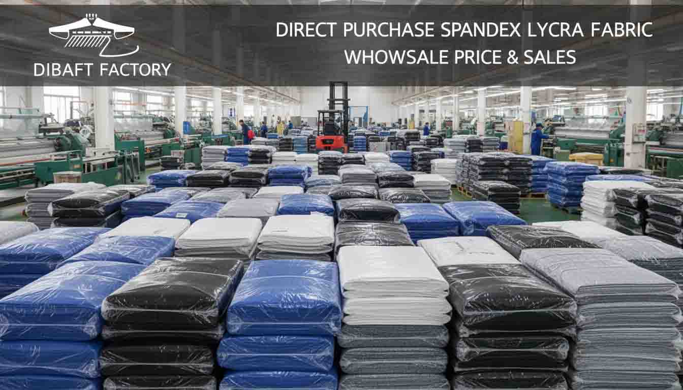 خرید مستقیم پارچه اسپان لاکرا از کارخانه دیبافت